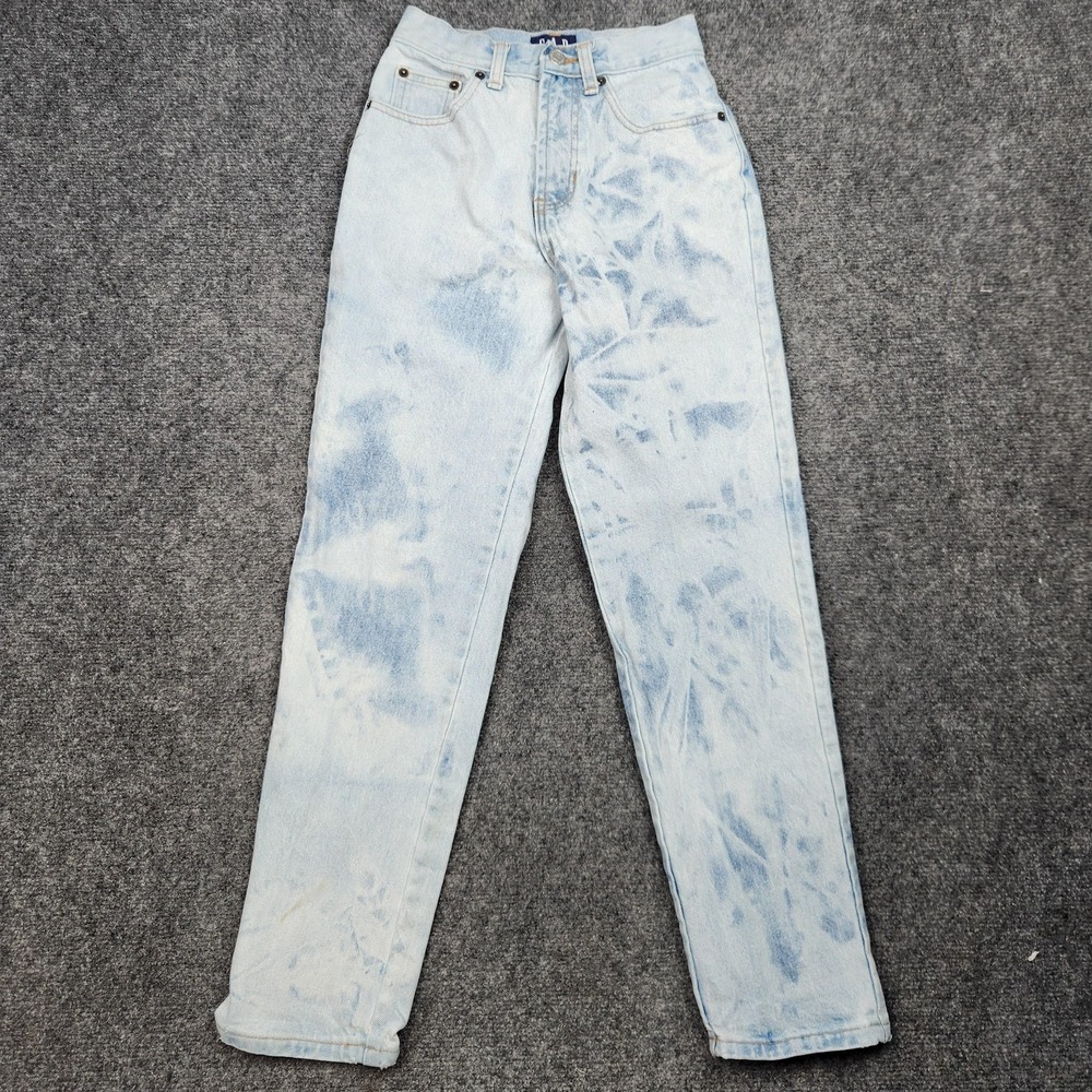 Vintage GAP Jeans Womens 1 Regular Light Wash High Waist Classic Fit 90s‎ Denim